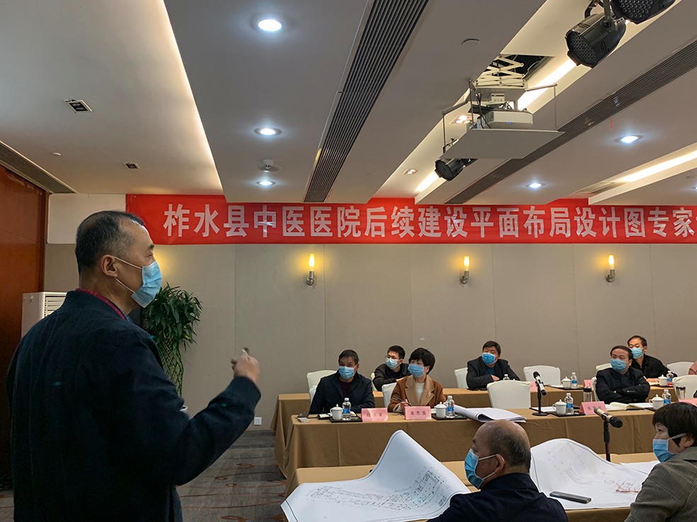 柞水县中医医院后续建设平面布局 设计图专家评审方案
